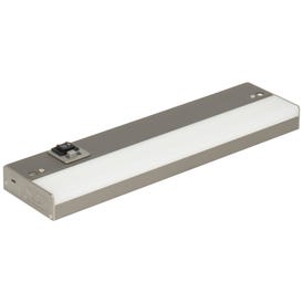 11-7/8" 120-Volt Bar Light, Dimmable and 3-Color Selectable, Dark Silver