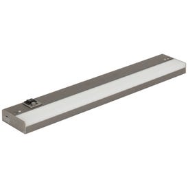 17-7/8" 120-Volt Bar Light, Dimmable and 3-Color Selectable, Dark Silver