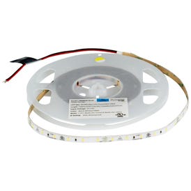 16 Ft, 120 Lumens/Ft. 24-volt Accent Output LED Tape Light, Single-White, Warm White 2700K
