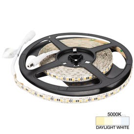16 Ft, 225 Lumens/Ft. 12-volt Standard Output LED Tape Light, Single-White, Daylight White 5000K