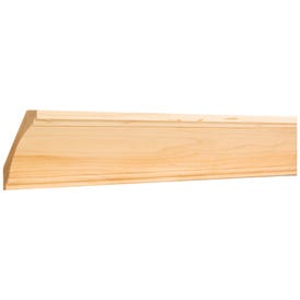3/4" D x 4-1/4" H Poplar Ogee Cove Crown Moulding