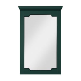 22" W x 1-1/2" D x 34" H Green Chatham mirror