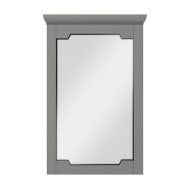 22" W x 1-1/2" D x 34" H Grey Chatham mirror