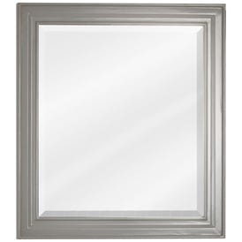 22" W x 1" D x 24" H Grey Jensen mirror