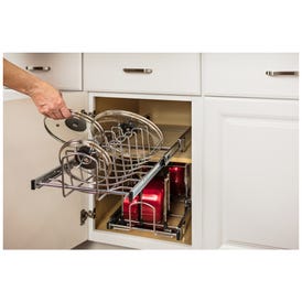 Wire Cookware Lid Pullout