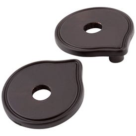 Brushed Oil Rubbed Bronze Pull Escutcheons