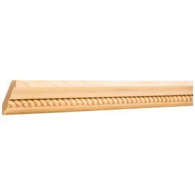 5/8" D x 2-3/4" H Cherry Rope Crown Moulding