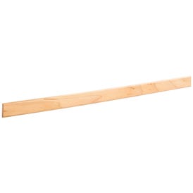 3/16" D x 3/4" H Cherry Curved Edge Scribe Moulding