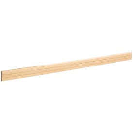 1/4" D x 3/4" H Hard Maple Stepped Scribe Moulding