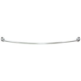 56"-72" Polished Chrome Adjustable Curved Shower Curtain Rod - Retail Packaged