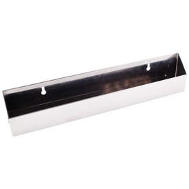 14-13/16" Slim Depth Stainless Steel Tip-Out Tray for Sink Front