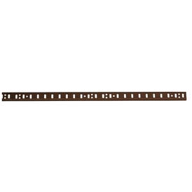 48" Brown Single-Track Shelf Standard