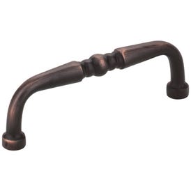 3" Center-to-Center Brushed Oil Rubbed Bronze Madison Cabinet Pull
