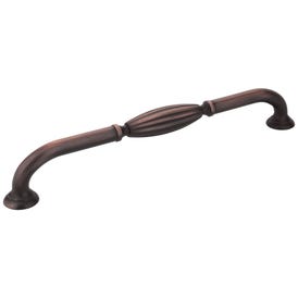 12" Center-to-Center Brushed Oil Rubbed Bronze Glenmore Appliance Handle